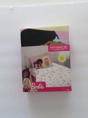 (#139) Barbie Twin Sheet Set